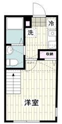 ミ・カーサ横浜立場の物件間取画像